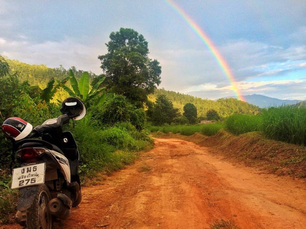 Motorbike in Pai