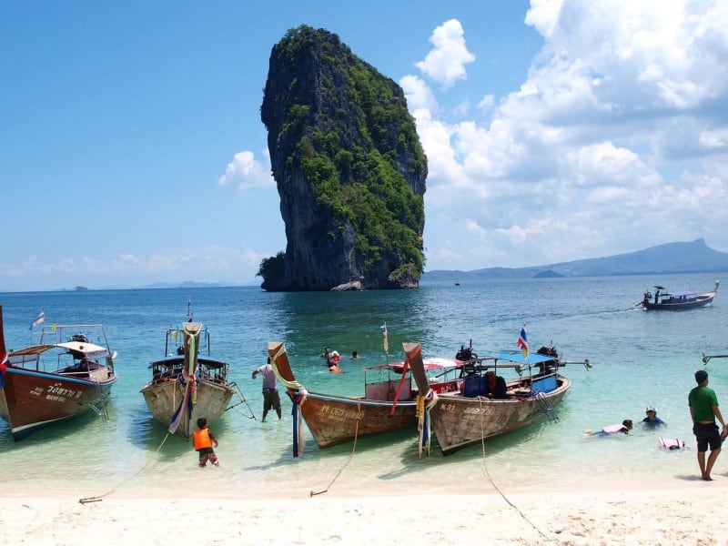 Poda Island, Krabi, Thailand
